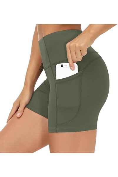 THE GYM PEOPLE High Waist Yoga Shorts for Women Workout Biker Shorts | Tummy ...