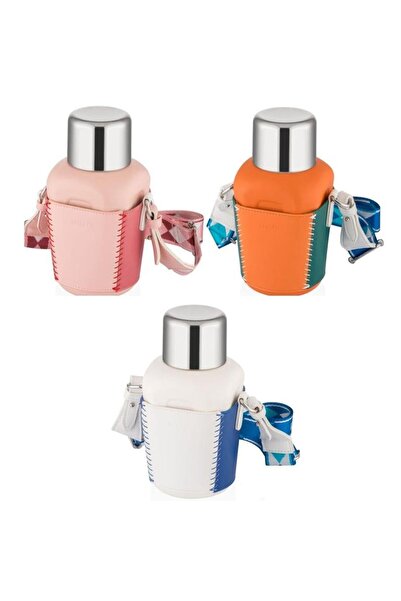 Vagon Water Bottle Steel Mixed Color 570 ml (Mixed Color 1 Piece)