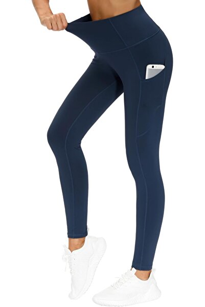 THE GYM PEOPLE womens Capri Leggings | Tummy Control, Deep Side Pockets, Squa...