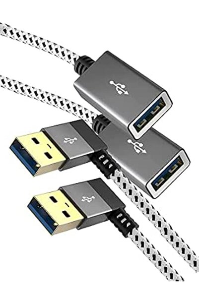 GENERAL كيبل وصلة USB 3.0 بطول 6.6 قدم من كيبل كرييشن، سلك بيانات نوع ايه ذكر...