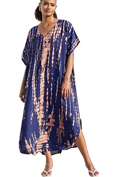 YouKD Summer Long Kaftan Bohemian Beach Kimono Swimsuit Cover Up Plus Size Dr...