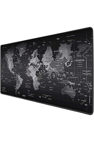 Arabest Old World Map Thickened Gaming Mouse Mat - 90x40cm, Desk Pad for Mous...