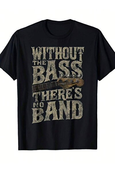 9JY Men's Round Neck Print, For Lovers - Graphic T-Shirt With Phrase "Without...