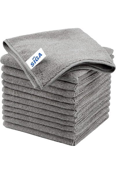 MR.SIGA Microfiber Cleaning Cloths, Streak Free Microfiber Towels, 12 Pack | ...