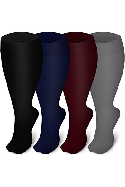 Bluemaple 4 Pack Leggings for Women Butt Lift High Waisted Tummy Control No S...