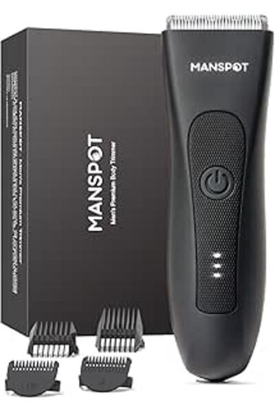 MANSPOT Electric Body Hair Trimmer Bikini Trimmer for Women, Pubic Hair Shave...