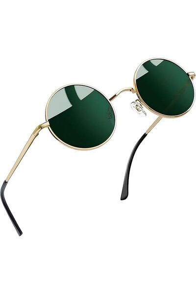 Joopin Vintage Round Polarized Sunglasses for Women Men UV Protection | Class...