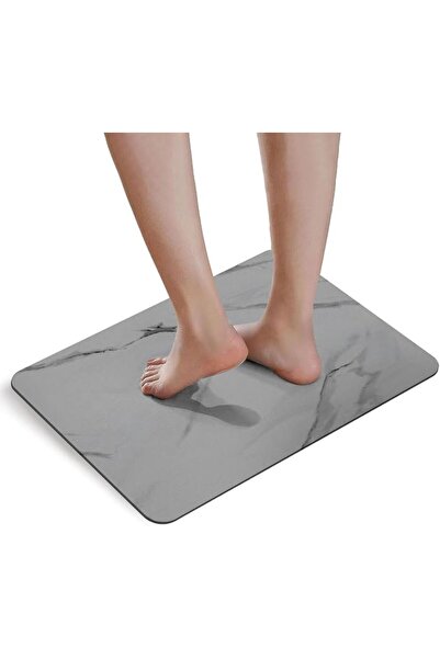 THMINS U-Shaped Toilet Bath Mat Sets 3 Piece, Non Slip, Extra Absorbent, Bath...