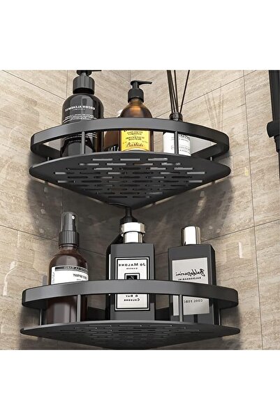 EOGILY Shower Caddy Corner, Corner Shower Shelfs, 2-Pack Removable Storage Ba...