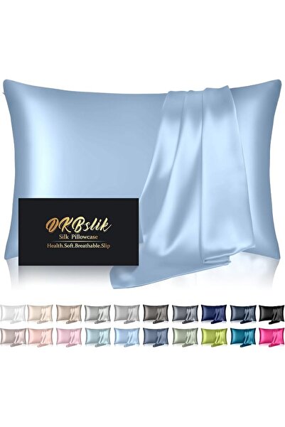 GENERAL Silk Pillowcase for Hair and Skin, Mulberry Silk Pillow Cases Queen S...