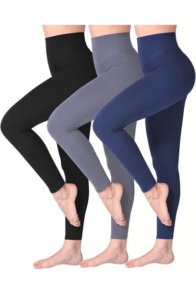 GENERAL SINOPHANT High Waisted Leggings for Women, Buttery Soft Elastic Opaqu...