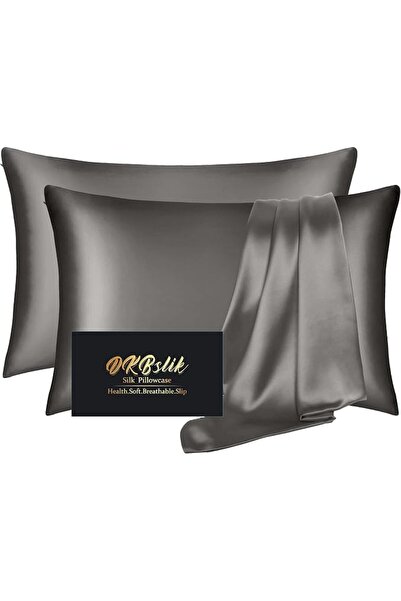 GENERAL Silk Pillowcase for Hair and Skin, Mulberry Silk Pillow Cases Queen S...