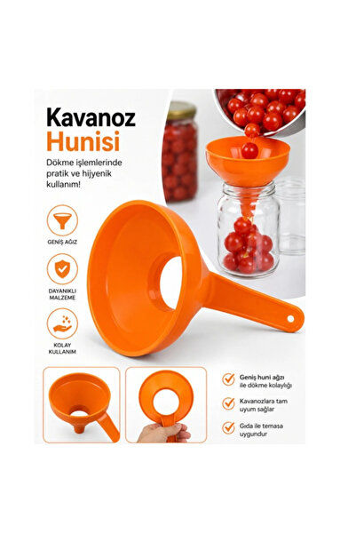 AKN Pratik Kavanoz Hunisi Kolay Doldurma Aparatı
