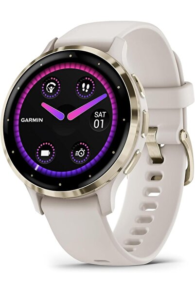 Garmin Venu 3S 41mm AMOLED GPS smartwatch touchscreen health wellness fitness...