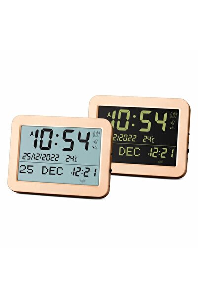 Tradeo Digital Islamic Azan Prayer Clock with LCD Display, Prayer Alarm, Date...