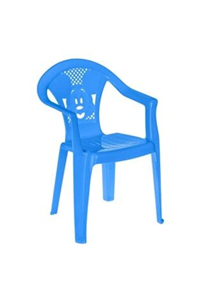 OEM Μπλε πλαστική καρέκλα για παιδιά 37x34x54εκ.