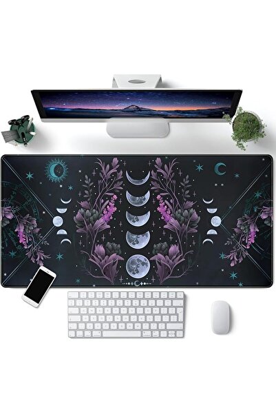 CYZFF بساط مكتب بتصميم المناظر الطبيعية اليابانية، بساط ماوس كبير بتصميم سامو...