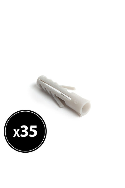 Alista Home Dibluri pentru beton și cărămidă 6 × 30 mm, 35 bucăți/pachet