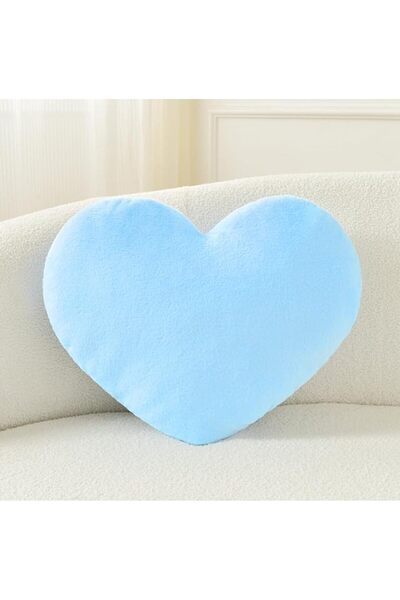 GENERAL Petrella Heart Pillow Cute Fuzzy Pillows Throw Pillows for Bed Living...