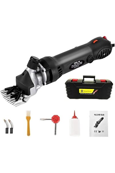 GearZone Red Color Professional Wool Shears, Adapted for Sheep Grooming, 1000...