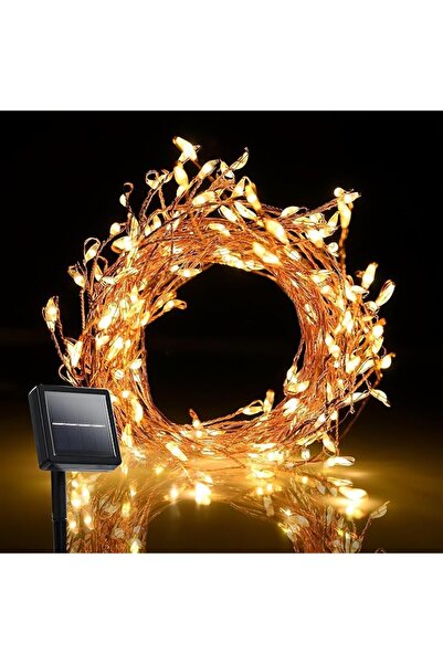 GENERAL Solar String Lights Outdoor, 19ft/6M Color,300 LED Waterproof Christm...