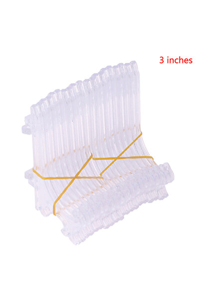 choice2 10pcs 3 inches 10Pcs/5PCS Plastic Clear Easels Plate Holders Display ...