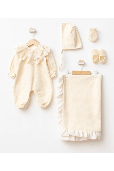 Cherub Baby Organic Luxury Full Set with Coated Shoes Baby Girl 100% Cotton B...