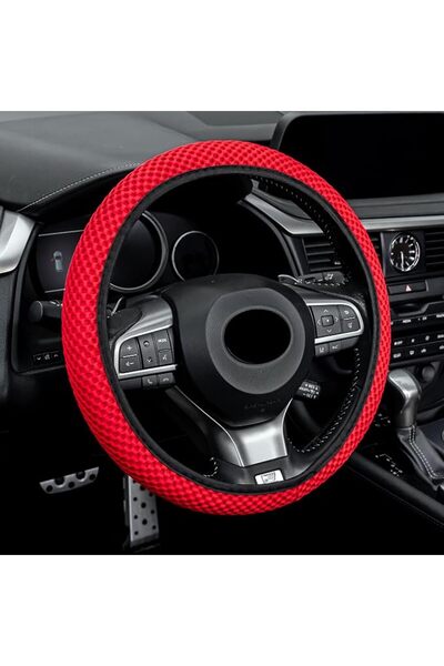 GENERAL Alpmosn Elastic Stretch Steering Wheel Cover, Breathable Microfiber I...
