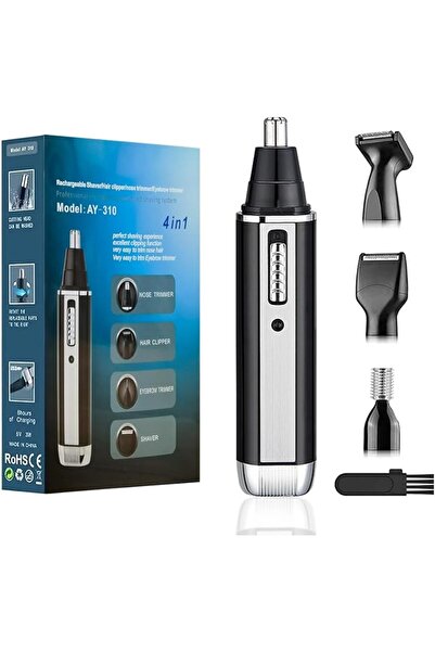 YAKITER 4 in 1 Ear and Nose Hair Trimmer for Men, 2025 USB Rechargeable Upgra...