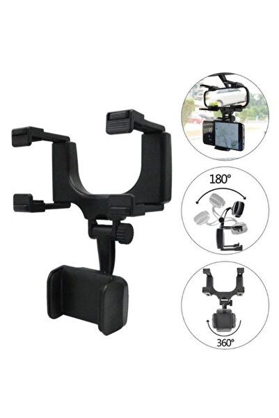 SORA GROUP Car Rearview Mirror Mounted Phone Holder Cm-219