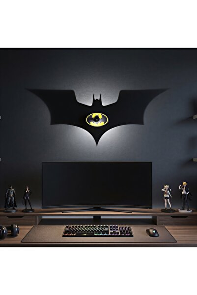 Lumishade Batman Gölge Lambası - Batman Gece Lambası - Hediyelik - Dekor