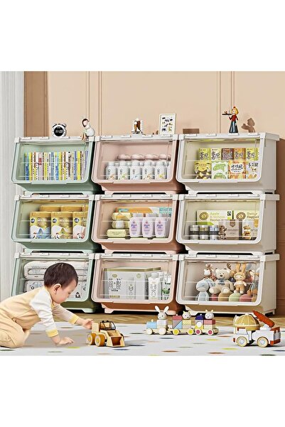 CITYRIYA LONG Kids Toy Storage Organizer, Children's Bookshelf, Toy Storage C...