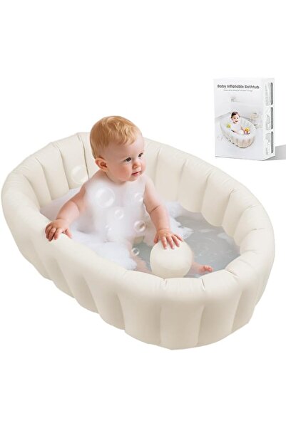 GENERAL Baby Bath Tub Inflatable, Baby Bath Essentials for Newborn 0-12 Month...