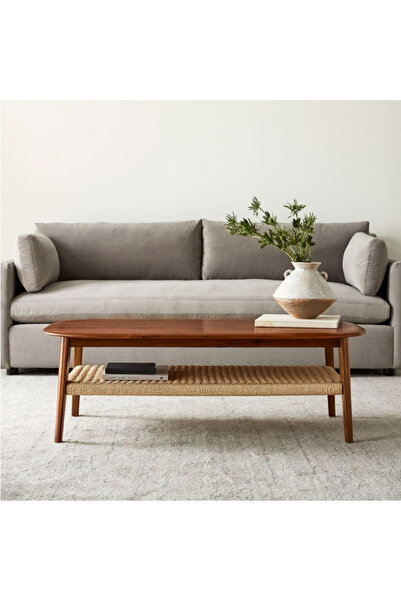 Baytonia Kraft Coffee Table - Brown and Beige