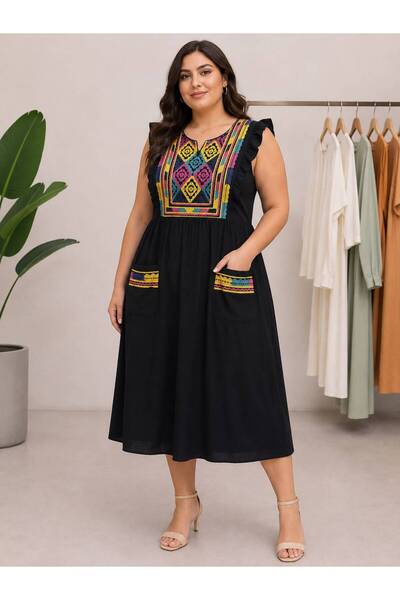 BelleWear فستان ميدي