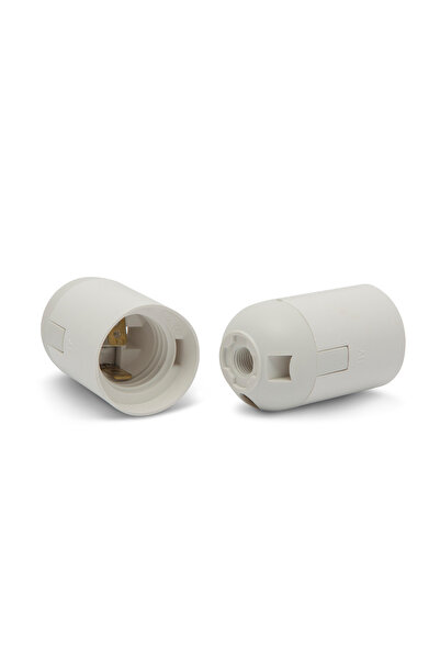 Alista Home Soclu de bec E27 din plastic, suport universal de lampă E27 230V,...