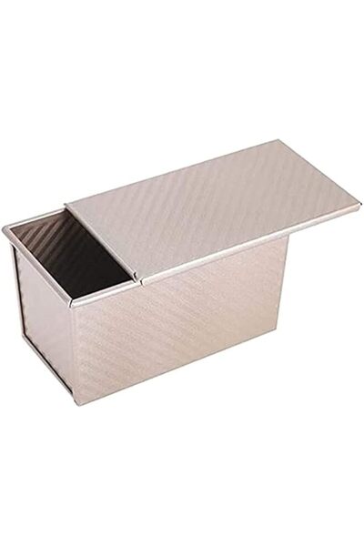 Generic One Pound Pullman Loaf Pan with Cover - Toxic Free NONSTICK - Organic...