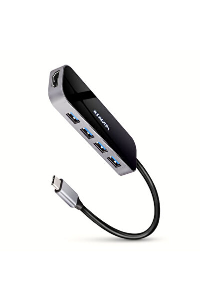 Axagon HMC-6H4A USB-C Σταθμός Σύνδεσης με HDMI 4K PD Μαύρο