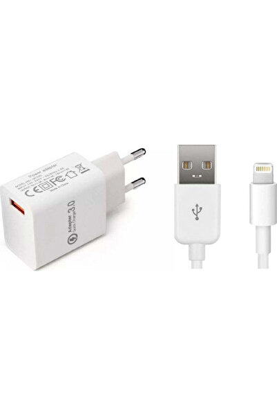 CoreParts Ασύρματος φορτιστής με θύρα USB-A 12W Γρήγορη Φόρτιση 3.0 Λευκό