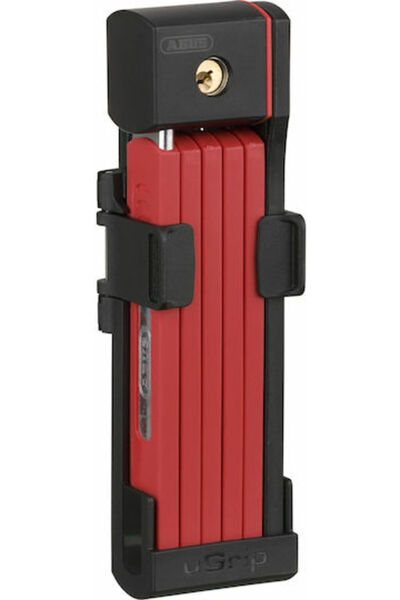 Abus Κόκκινο uGrip RD SH Αναδιπλούμενη Κλειδαριά Ποδηλάτου με Κλειδί Κόκκινο