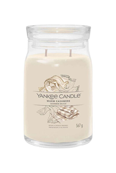 Yankee Candle Αρωματικό Κερί σε Βάζο με Ζεστό Άρωμα Κασμίρι 567γρ.