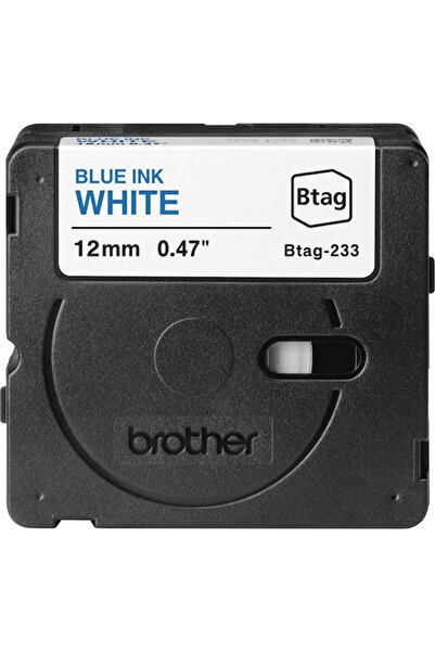 Brother Ταινία για ετικετογράφο 4μ x 12χιλ. σε μπλε χρώμα 1 τεμάχιο