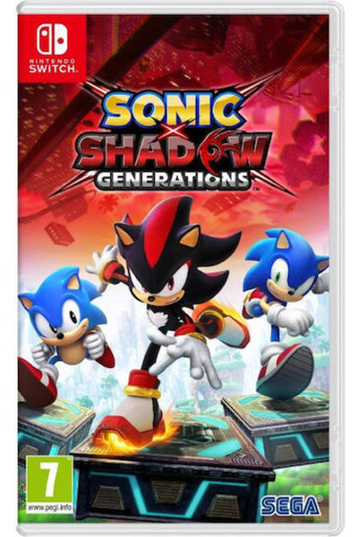 SEGA Sonic x Shadow Generations (Εφημερίδα & Ρετρό Σκιν DLC) Παιχνίδι για Switch