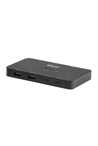 Other Club3D Σταθμός Σύνδεσης με Διπλό USB-C, HDMI 4K, PD, Ethernet, Μαύρο (C...