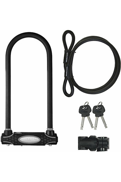 Master Lock U-Lock Κλειδαριά Πεντάλ Ποδηλάτου με Κλειδί Μαύρο