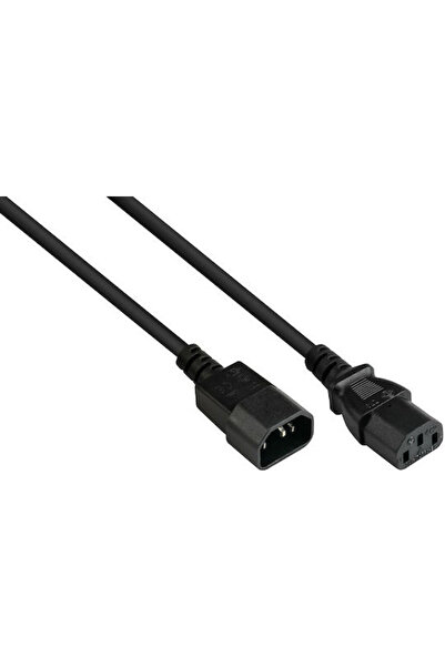 3M Καλώδιο IEC C14 - IEC C13 Μαύρο (P1430-S030)