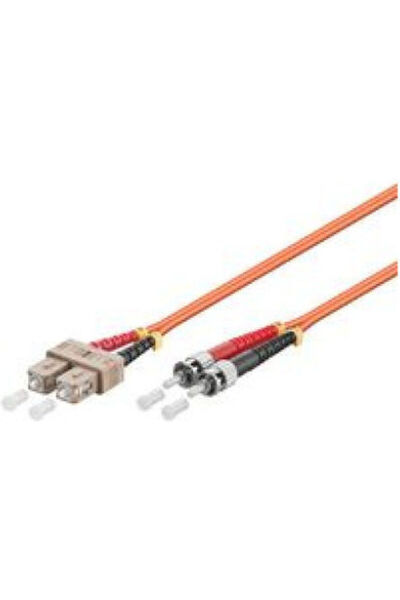MicroConnect Καλώδιο Οπτικών Ινών ST-SC 2μ Πορτοκαλί 1 τεμάχιο Κωδικός: FIB12...