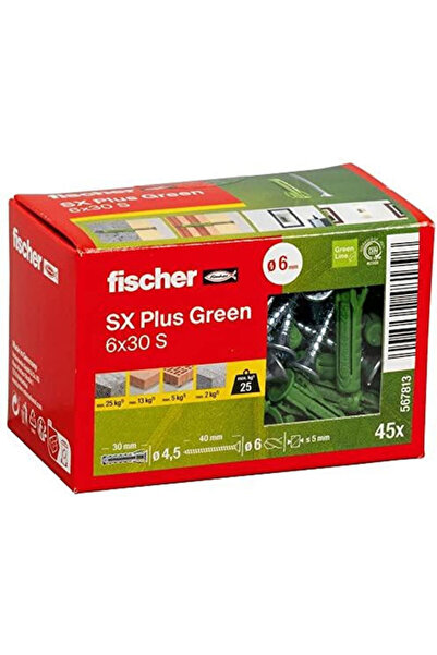 Fischer Oops Πλαστικό 6x30mm
