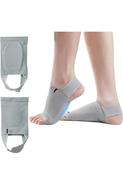 GENERAL 1 Pair Flat Foot Arch Support with Gel Pad Inside for Men & Women, Id...
