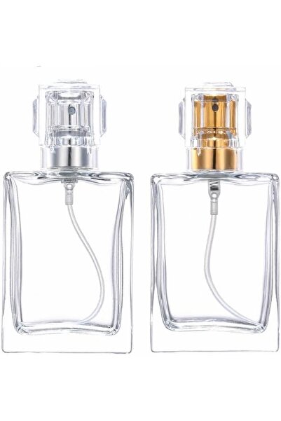 ASKIND زجاجة عطر زجاجية شفافة سعة 30 مل، زجاجة بخاخ فارغة قابلة لإعادة الملء ...